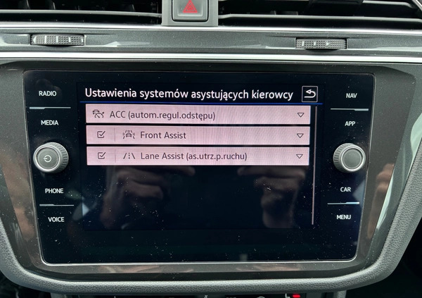 Volkswagen Tiguan cena 77500 przebieg: 149000, rok produkcji 2021 z Szczecin małe 781
